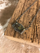 The Vista Black Jack Necklace, 1-Necklaces-Calli Co., Turquoise and Silver Jewelry, Native American Handmade, Zuni Tribe, Navajo Tribe, Brock Texas