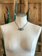 The Minnie Black Jack Necklace-Necklaces-Calli Co., Turquoise and Silver Jewelry, Native American Handmade, Zuni Tribe, Navajo Tribe, Brock Texas