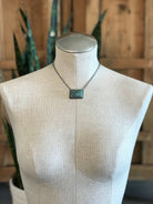 The Navarro Black Jack Necklace, 2-Necklaces-Calli Co., Turquoise and Silver Jewelry, Native American Handmade, Zuni Tribe, Navajo Tribe, Brock Texas