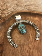 The Naja Pendant, 8-Pendants-Calli Co., Turquoise and Silver Jewelry, Native American Handmade, Zuni Tribe, Navajo Tribe, Brock Texas