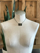 The Banner Black Jack Necklace, 2-Necklaces-Calli Co., Turquoise and Silver Jewelry, Native American Handmade, Zuni Tribe, Navajo Tribe, Brock Texas
