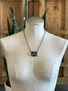 The Vista Black Jack Necklace, 4-Necklaces-Calli Co., Turquoise and Silver Jewelry, Native American Handmade, Zuni Tribe, Navajo Tribe, Brock Texas