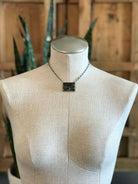 The Corvallis Black Jack Necklace, 3-Necklaces-Calli Co., Turquoise and Silver Jewelry, Native American Handmade, Zuni Tribe, Navajo Tribe, Brock Texas