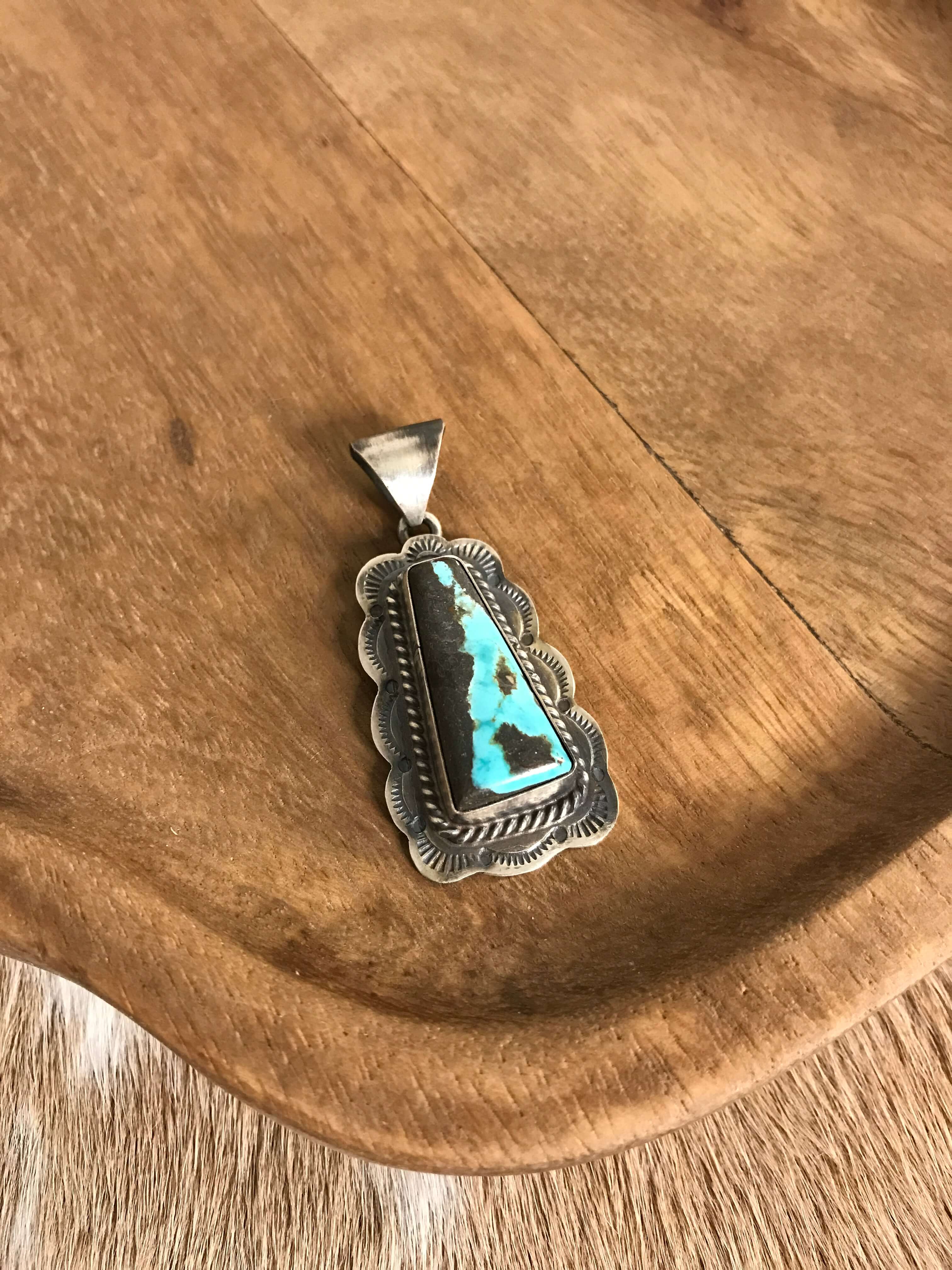 The Keams Black Jack Pendant – Calli Co. Silver