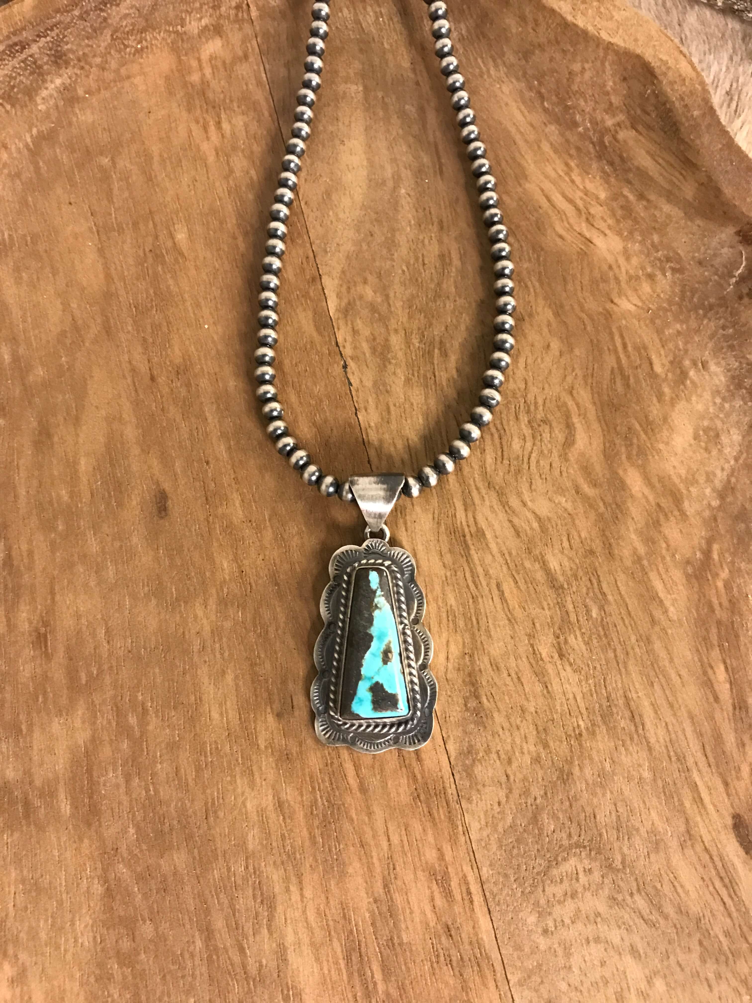 The Keams Black Jack Pendant – Calli Co. Silver