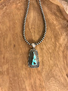 The Keams Black Jack Pendant-Pendants-Calli Co., Turquoise and Silver Jewelry, Native American Handmade, Zuni Tribe, Navajo Tribe, Brock Texas