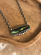 The Glenrio Black Jack Necklace, 4-Necklaces-Calli Co., Turquoise and Silver Jewelry, Native American Handmade, Zuni Tribe, Navajo Tribe, Brock Texas