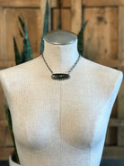 The Glenrio Black Jack Necklace, 4-Necklaces-Calli Co., Turquoise and Silver Jewelry, Native American Handmade, Zuni Tribe, Navajo Tribe, Brock Texas