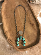 The Naja Necklace, 9-Necklaces-Calli Co., Turquoise and Silver Jewelry, Native American Handmade, Zuni Tribe, Navajo Tribe, Brock Texas