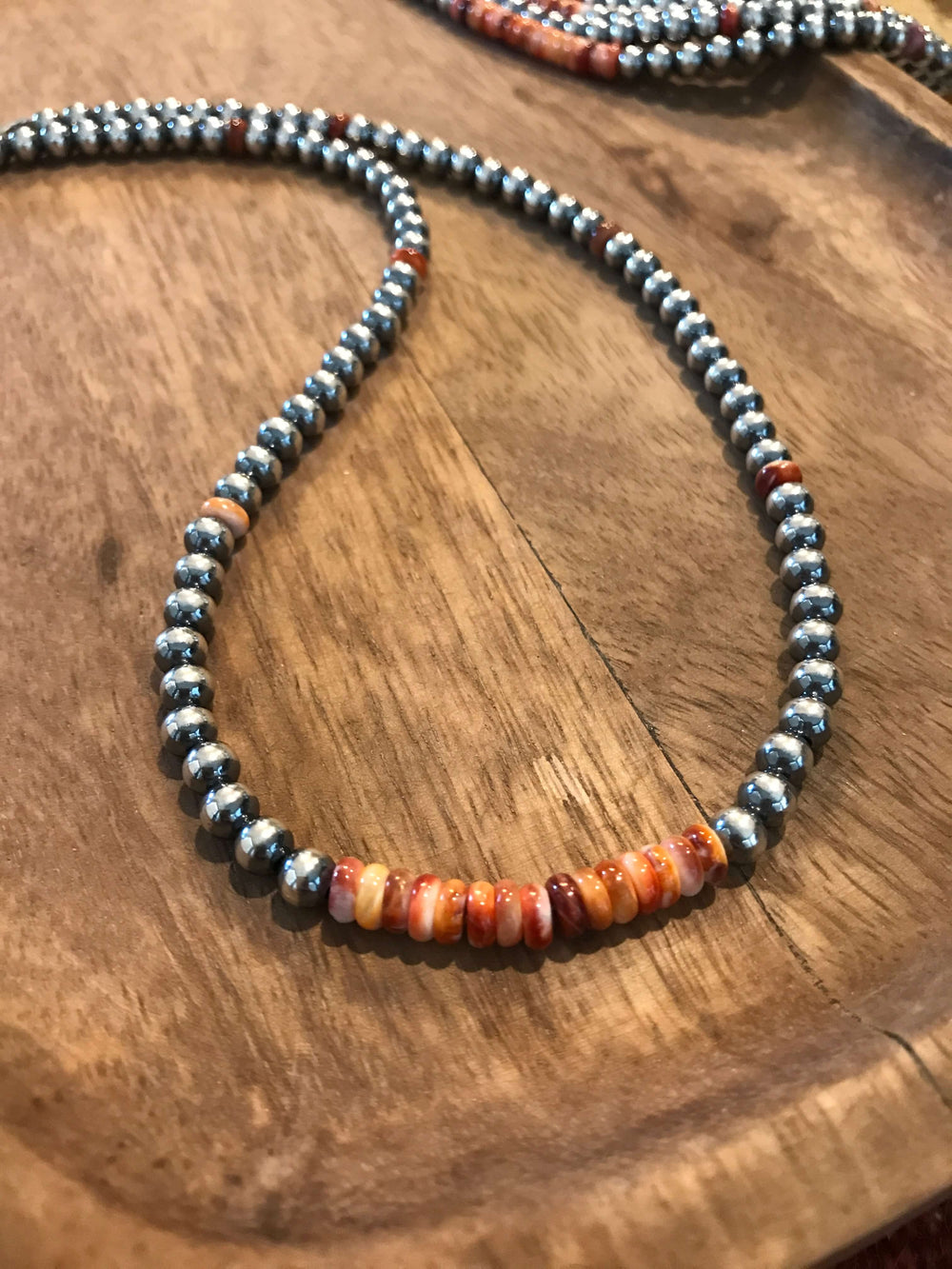 The Bonaterra Necklace-Necklaces-Calli Co., Turquoise and Silver Jewelry, Native American Handmade, Zuni Tribe, Navajo Tribe, Brock Texas
