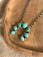 The Naja Necklace, 11-Necklaces-Calli Co., Turquoise and Silver Jewelry, Native American Handmade, Zuni Tribe, Navajo Tribe, Brock Texas