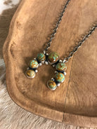 The Naja Necklace, 12-Necklaces-Calli Co., Turquoise and Silver Jewelry, Native American Handmade, Zuni Tribe, Navajo Tribe, Brock Texas