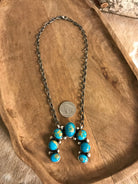 The Naja Necklace, 17-Necklaces-Calli Co., Turquoise and Silver Jewelry, Native American Handmade, Zuni Tribe, Navajo Tribe, Brock Texas