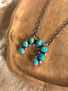 The Naja Necklace, 17-Necklaces-Calli Co., Turquoise and Silver Jewelry, Native American Handmade, Zuni Tribe, Navajo Tribe, Brock Texas