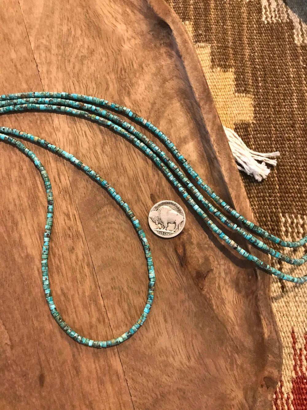 The Orion Necklace-Necklaces-Calli Co., Turquoise and Silver Jewelry, Native American Handmade, Zuni Tribe, Navajo Tribe, Brock Texas