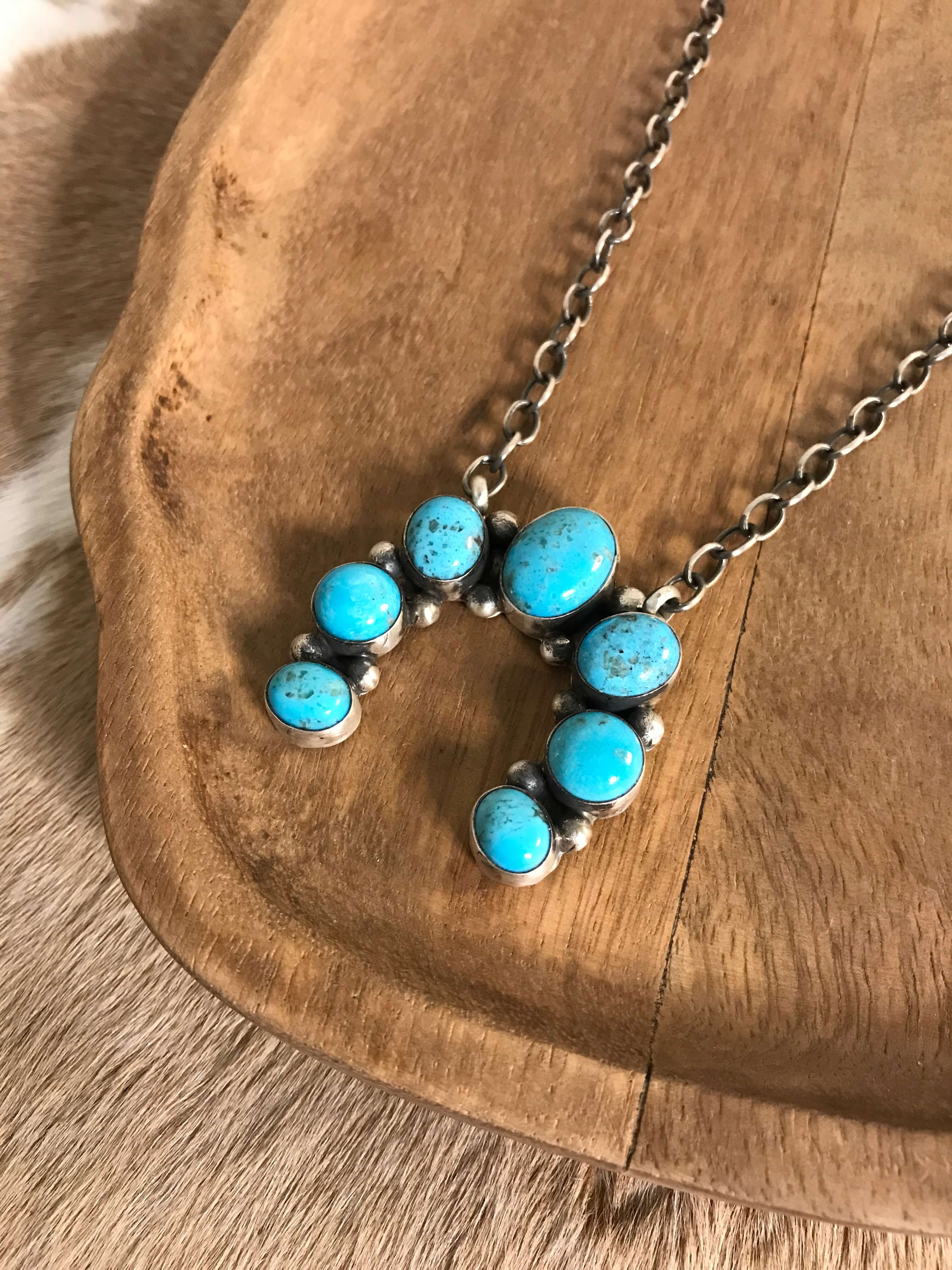 The Naja Necklace, 21-Necklaces-Calli Co., Turquoise and Silver Jewelry, Native American Handmade, Zuni Tribe, Navajo Tribe, Brock Texas