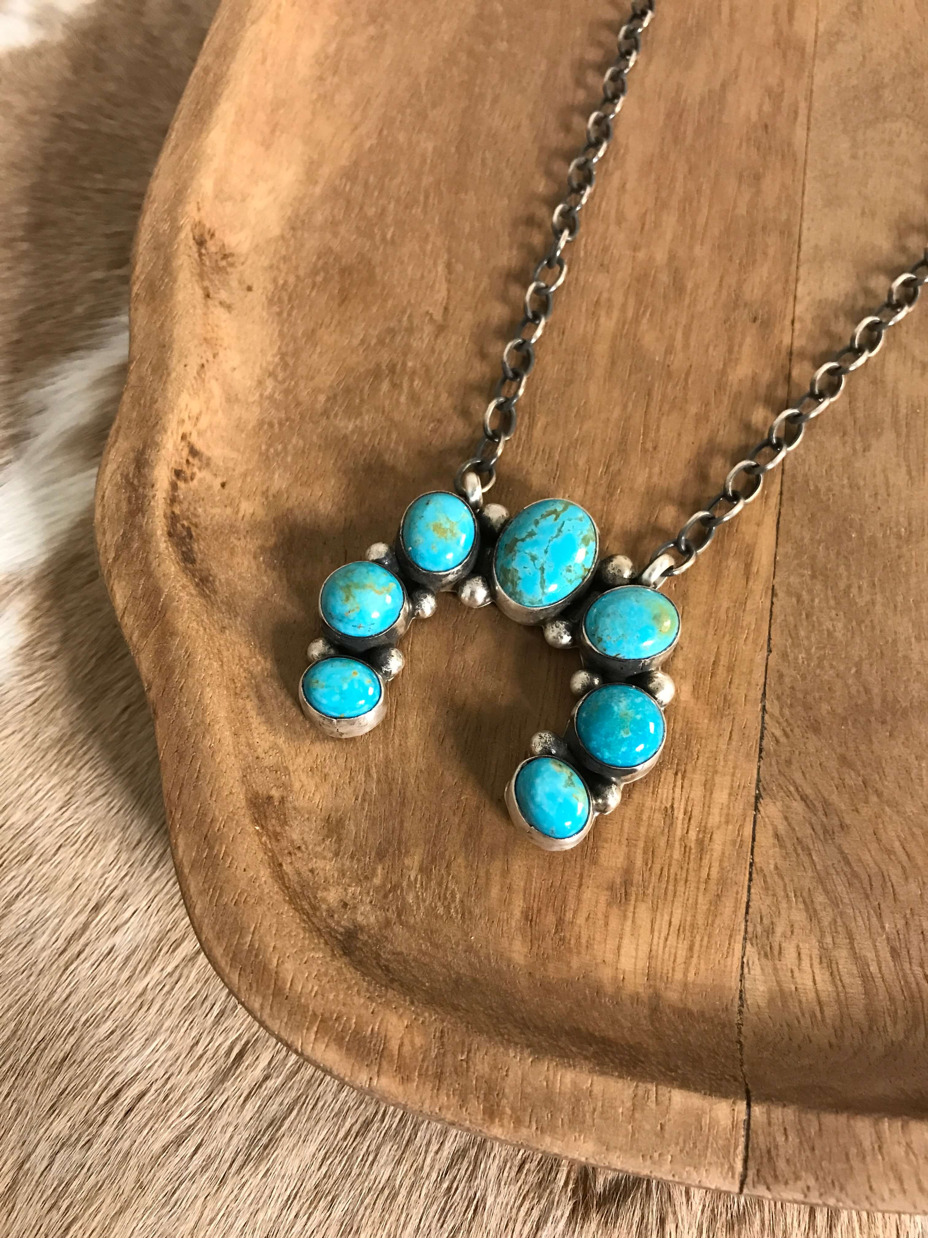 The Naja Necklace, 23-Necklaces-Calli Co., Turquoise and Silver Jewelry, Native American Handmade, Zuni Tribe, Navajo Tribe, Brock Texas