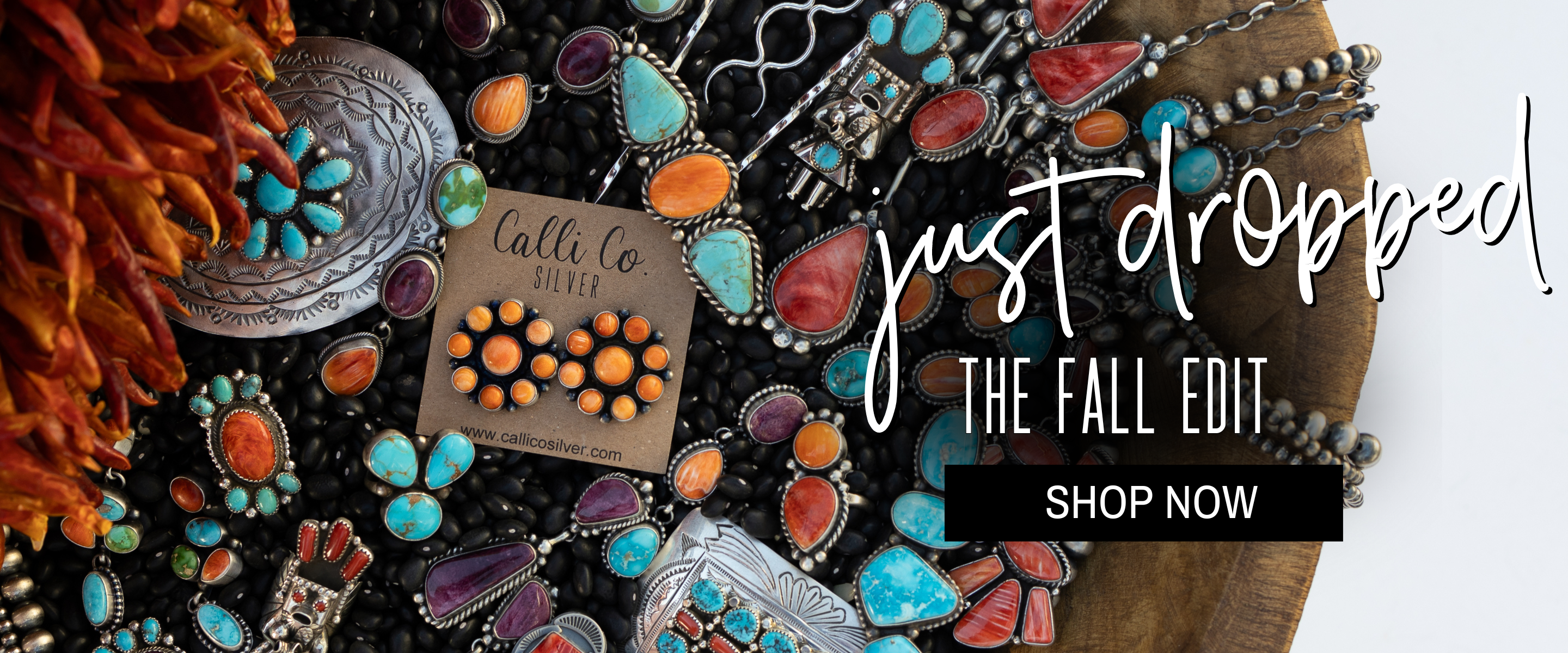 NEW FALL EDIT 2024 COLLECTION  | Calli Co. Silver | Handmade Sterling Silver and Turquoise Jewelry | Located in Fort Worth, TX