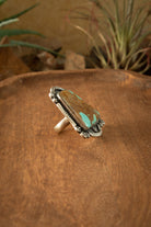 The Aiden Adjustable Ring-Rings-Calli Co., Turquoise and Silver Jewelry, Native American Handmade, Zuni Tribe, Navajo Tribe, Brock Texas