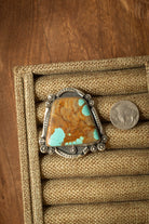 The Aiden Adjustable Ring-Rings-Calli Co., Turquoise and Silver Jewelry, Native American Handmade, Zuni Tribe, Navajo Tribe, Brock Texas