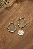 The Chittenden Earrings-Earrings-Calli Co., Turquoise and Silver Jewelry, Native American Handmade, Zuni Tribe, Navajo Tribe, Brock Texas