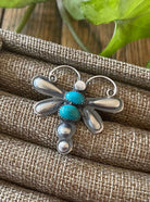 The Turquoise Dragonfly Ring-Rings-Calli Co., Turquoise and Silver Jewelry, Native American Handmade, Zuni Tribe, Navajo Tribe, Brock Texas