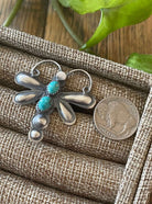 The Turquoise Dragonfly Ring-Rings-Calli Co., Turquoise and Silver Jewelry, Native American Handmade, Zuni Tribe, Navajo Tribe, Brock Texas