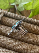 The Turquoise Dragonfly Ring-Rings-Calli Co., Turquoise and Silver Jewelry, Native American Handmade, Zuni Tribe, Navajo Tribe, Brock Texas