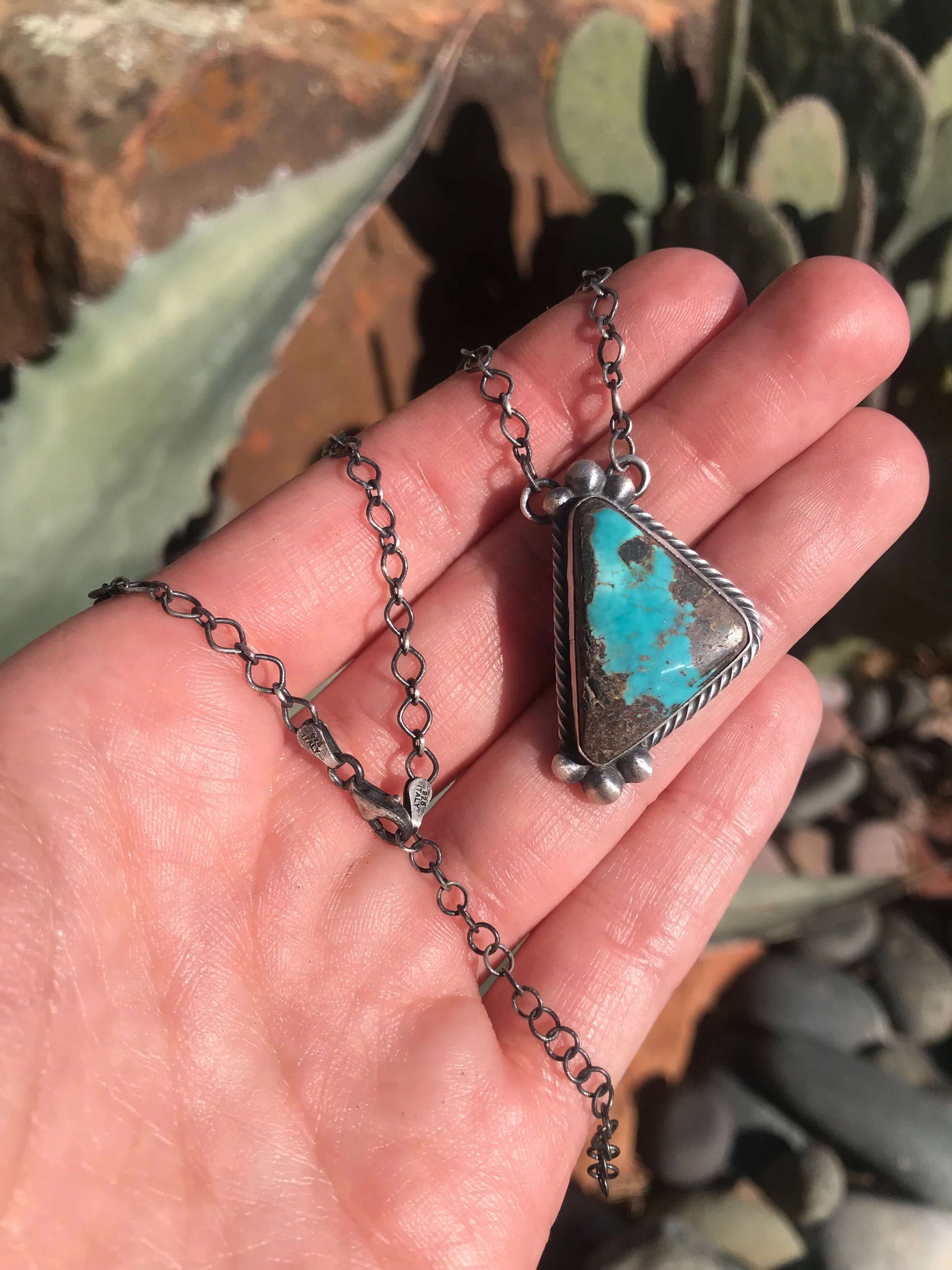 The Ashton Necklace, 6-Necklaces-Calli Co., Turquoise and Silver Jewelry, Native American Handmade, Zuni Tribe, Navajo Tribe, Brock Texas