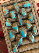 The Maramec Rings-Rings-Calli Co., Turquoise and Silver Jewelry, Native American Handmade, Zuni Tribe, Navajo Tribe, Brock Texas