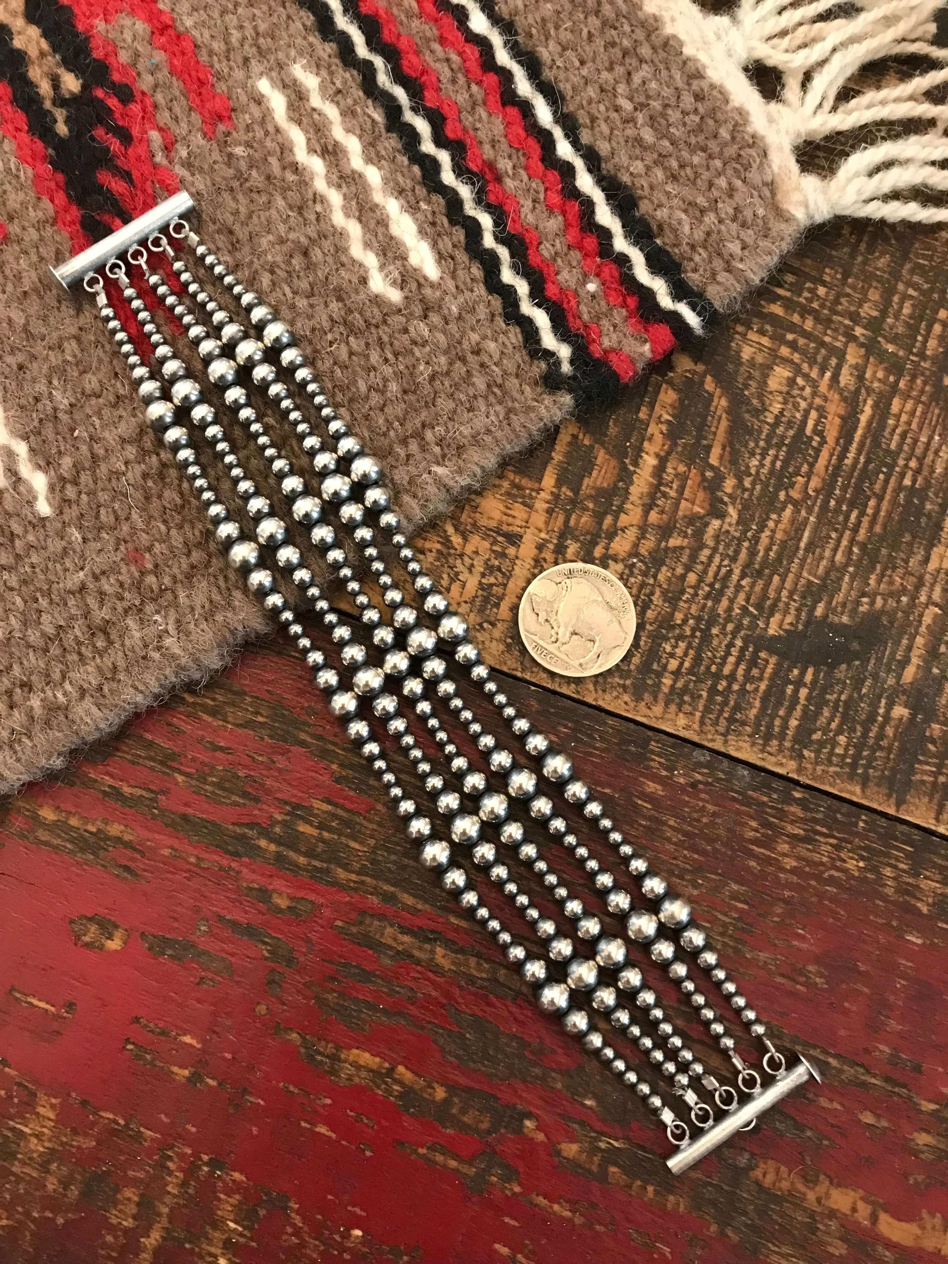 The Jackson 5 Strand Bracelet – Calli Co. Silver