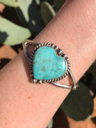 The Grande Heart Cuff, 3-Bracelets & Cuffs-Calli Co., Turquoise and Silver Jewelry, Native American Handmade, Zuni Tribe, Navajo Tribe, Brock Texas