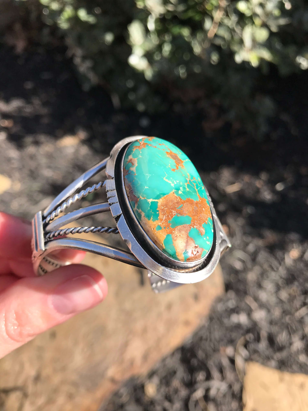 The Willett Royston Turquoise Cuff-Bracelets & Cuffs-Calli Co., Turquoise and Silver Jewelry, Native American Handmade, Zuni Tribe, Navajo Tribe, Brock Texas