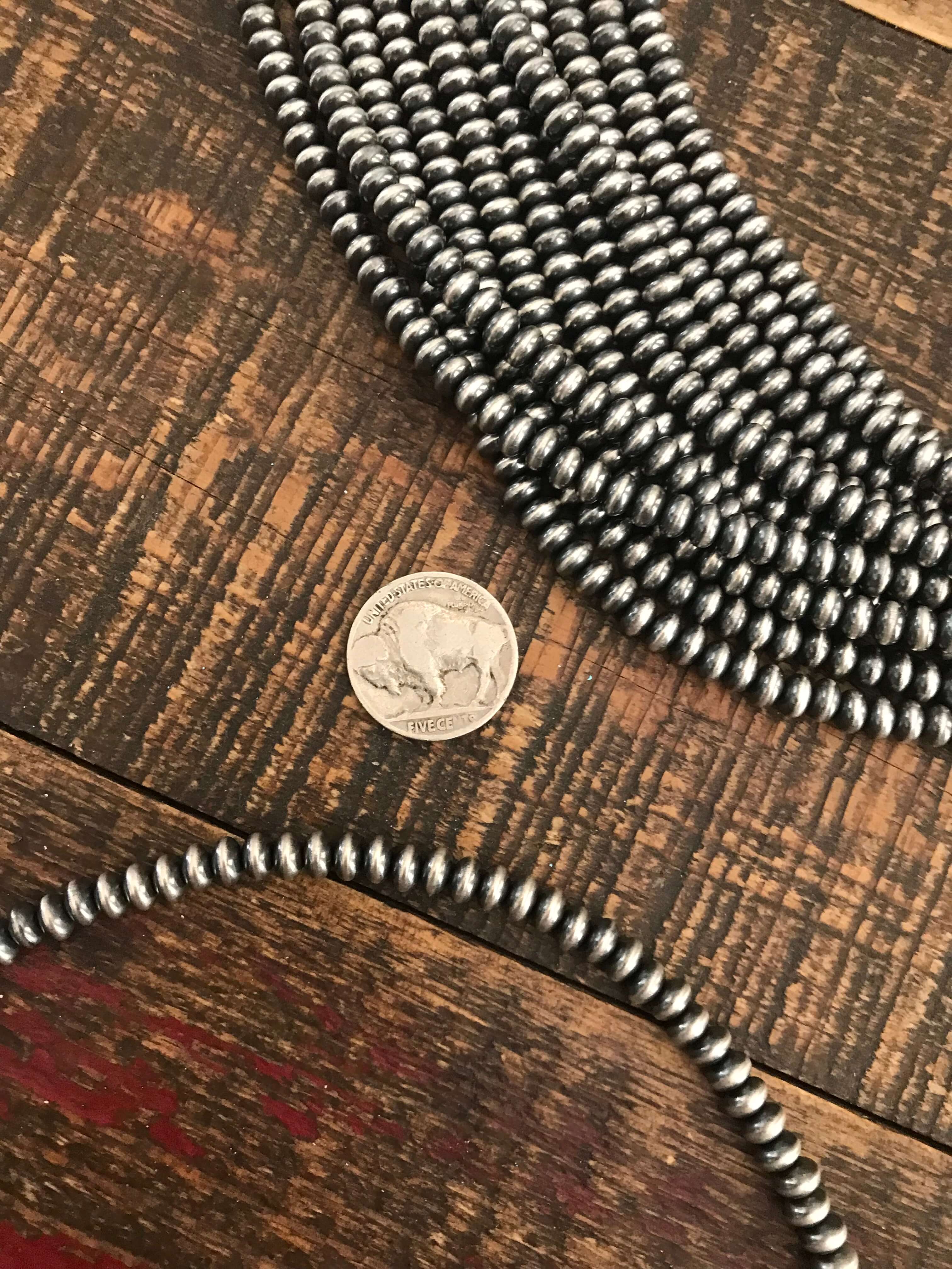 The Tahoe 5mm Saucer Necklace | Calli Co. Silver | Fort Worth, TX