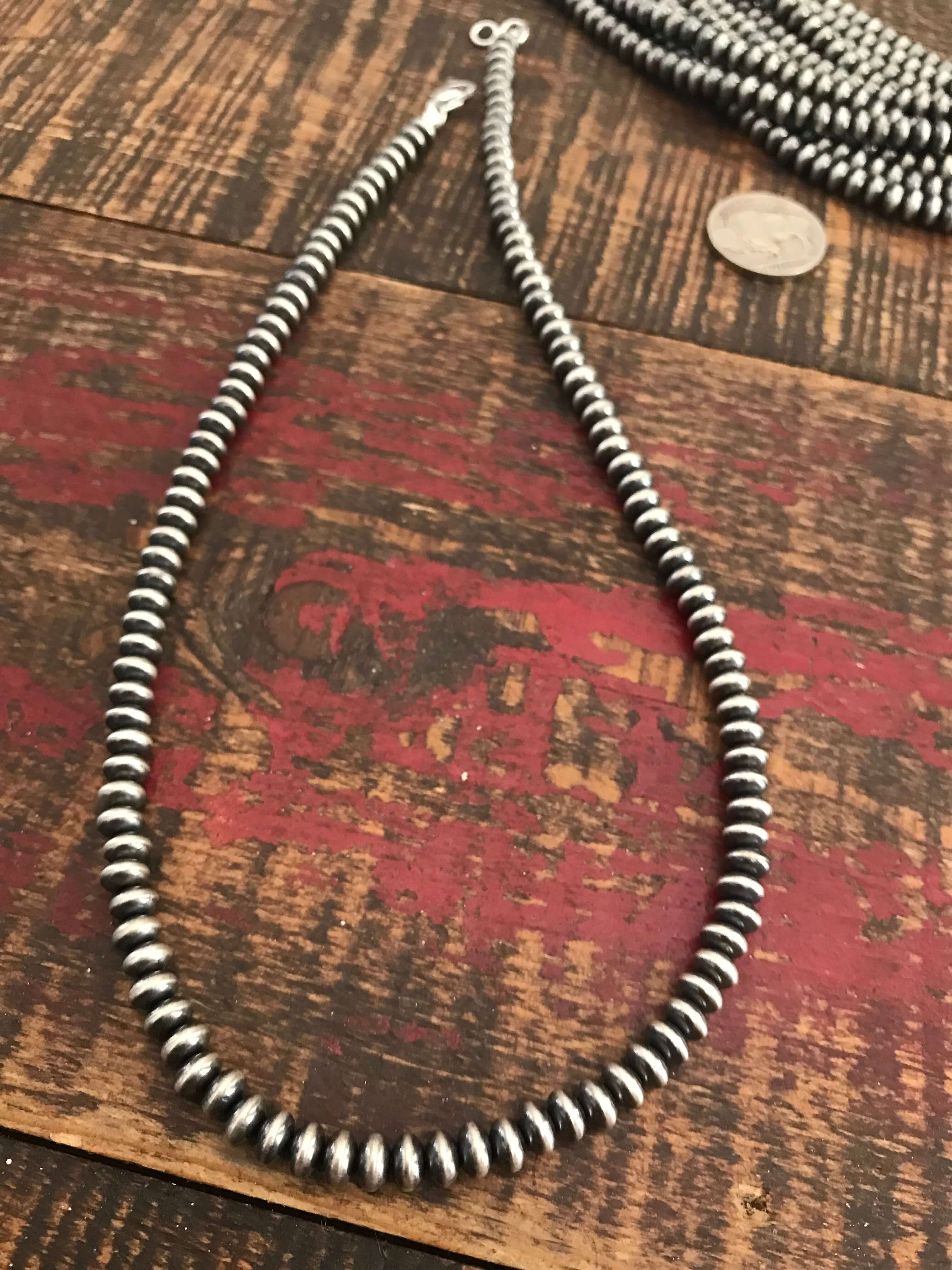 The Tahoe 5mm Saucer Necklace | Calli Co. Silver | Fort Worth, TX
