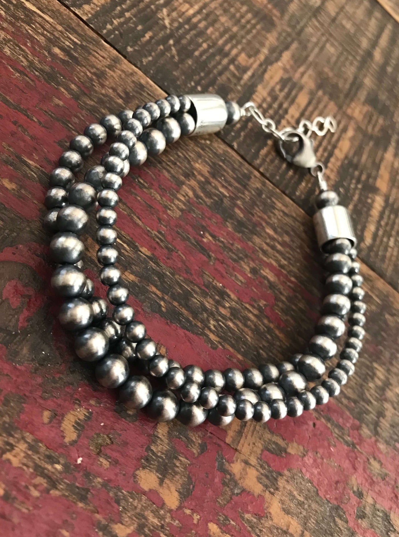 The Hallam Bracelet-Bracelets & Cuffs-Calli Co., Turquoise and Silver Jewelry, Native American Handmade, Zuni Tribe, Navajo Tribe, Brock Texas