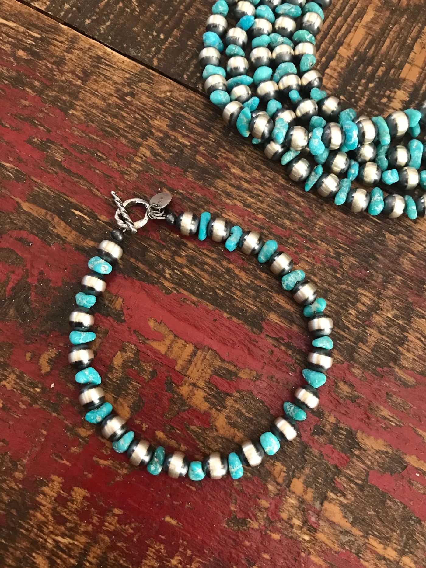The Burbank Bracelet-Bracelets & Cuffs-Calli Co., Turquoise and Silver Jewelry, Native American Handmade, Zuni Tribe, Navajo Tribe, Brock Texas