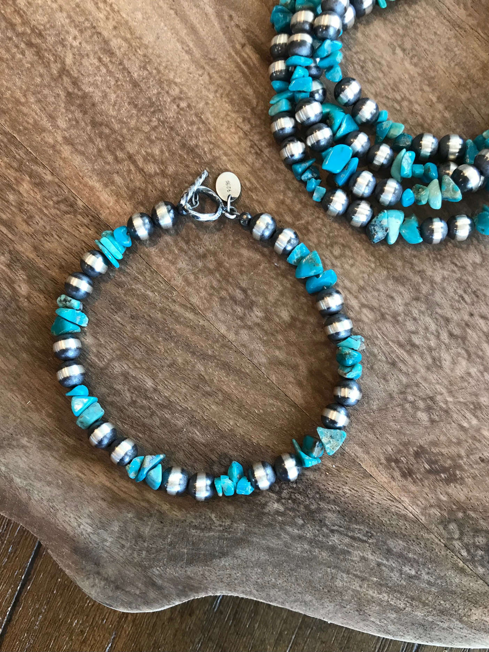 The Leeds Bracelet-Bracelets & Cuffs-Calli Co., Turquoise and Silver Jewelry, Native American Handmade, Zuni Tribe, Navajo Tribe, Brock Texas