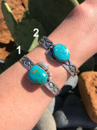 The Cananea Turquoise Cuffs-Bracelets & Cuffs-Calli Co., Turquoise and Silver Jewelry, Native American Handmade, Zuni Tribe, Navajo Tribe, Brock Texas