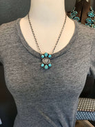 The Aggie Mercury Dime Necklace, 2-Necklaces-Calli Co., Turquoise and Silver Jewelry, Native American Handmade, Zuni Tribe, Navajo Tribe, Brock Texas