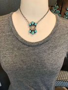 The Aggie Mercury Dime Necklace, 2-Necklaces-Calli Co., Turquoise and Silver Jewelry, Native American Handmade, Zuni Tribe, Navajo Tribe, Brock Texas