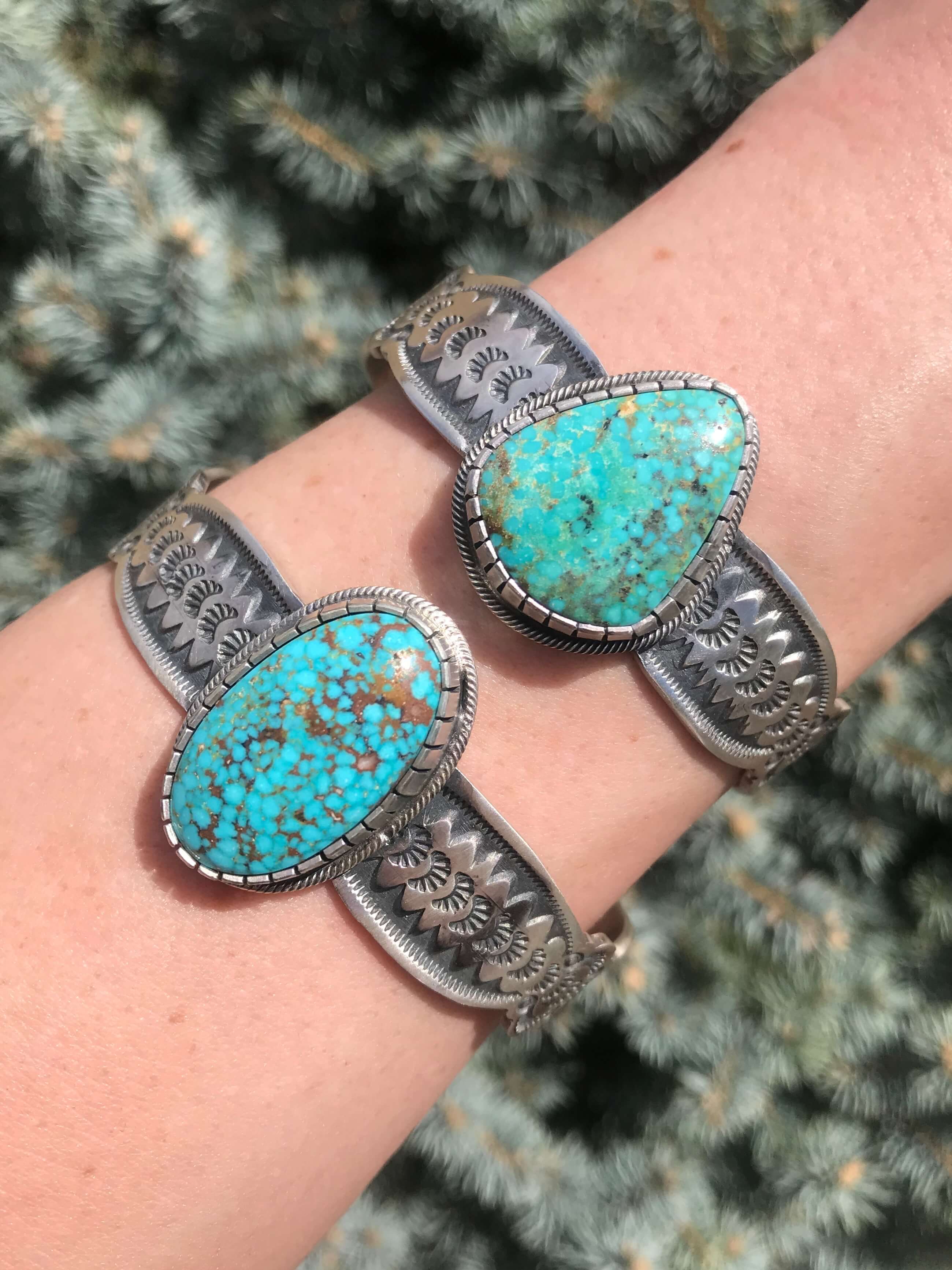 The Pagosa Turquoise Cuffs – Calli Co. Silver