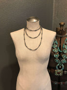 The Sopris Necklace-Necklaces-Calli Co., Turquoise and Silver Jewelry, Native American Handmade, Zuni Tribe, Navajo Tribe, Brock Texas