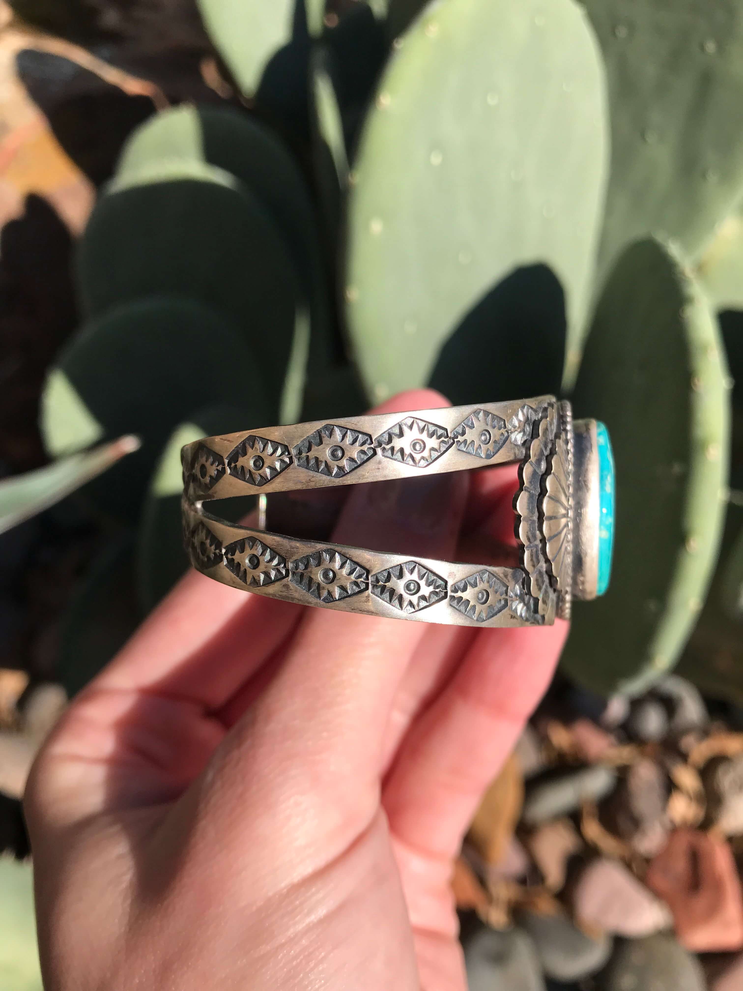 The Latexo Turquoise Cuff-Bracelets & Cuffs-Calli Co., Turquoise and Silver Jewelry, Native American Handmade, Zuni Tribe, Navajo Tribe, Brock Texas