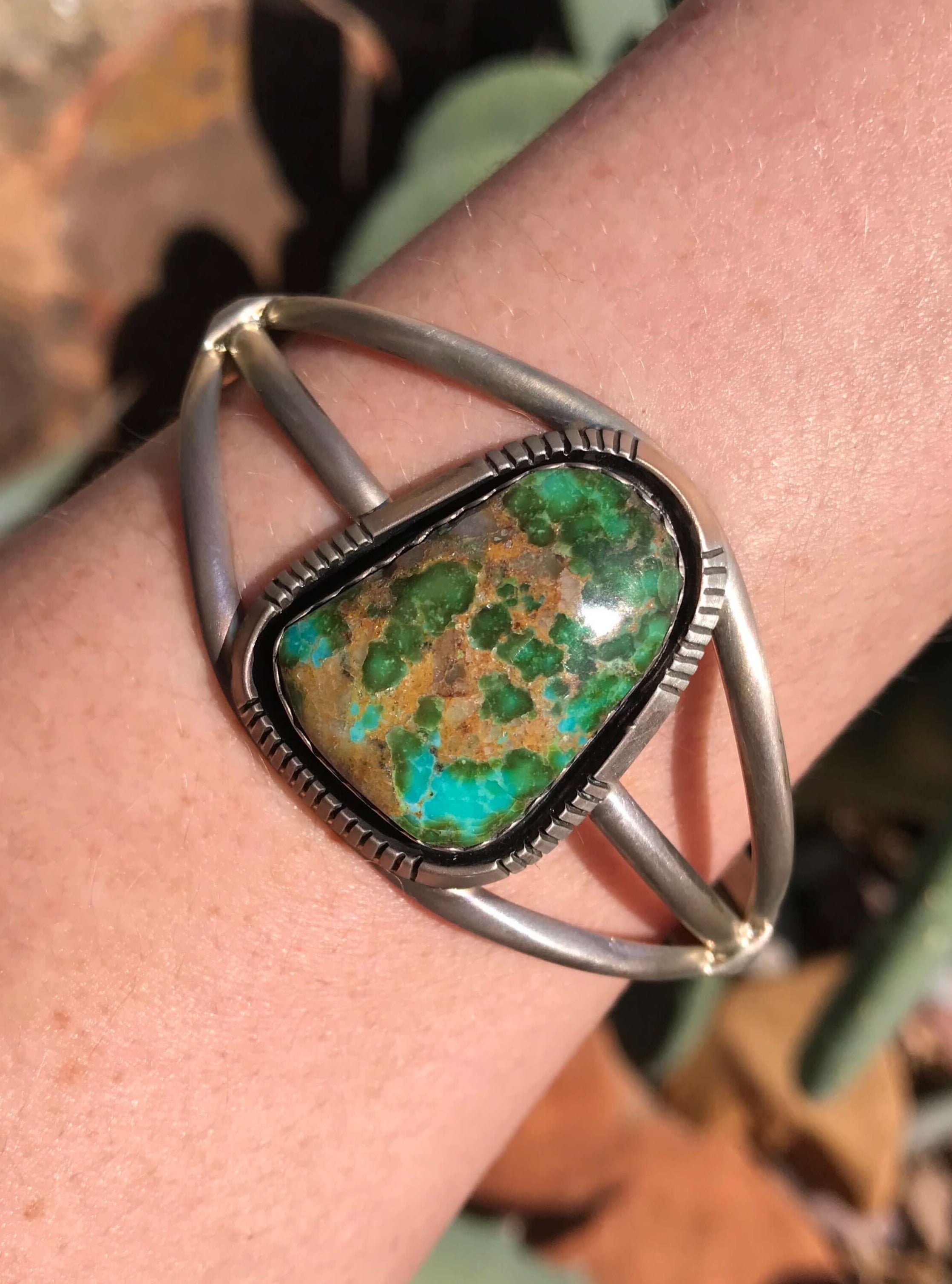 Sonoran Rose Turquoise メキシカンシルバーバングル The Havana Sonoran Gold Cuff – Calli Co. Silver