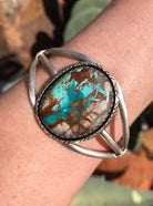 The Impresto Royston Cuff-Bracelets & Cuffs-Calli Co., Turquoise and Silver Jewelry, Native American Handmade, Zuni Tribe, Navajo Tribe, Brock Texas