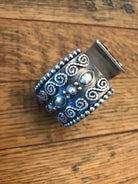 The Muirhead Turquoise Cuff-Bracelets & Cuffs-Calli Co., Turquoise and Silver Jewelry, Native American Handmade, Zuni Tribe, Navajo Tribe, Brock Texas