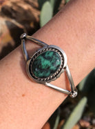 The Zuri Cuff, 12-Bracelets & Cuffs-Calli Co., Turquoise and Silver Jewelry, Native American Handmade, Zuni Tribe, Navajo Tribe, Brock Texas